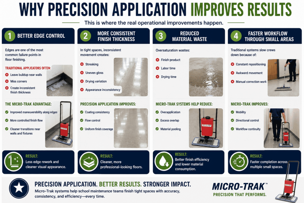 infograph showing 4 ways that precision application improves performance.